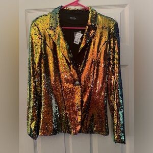 AKIRA Sequin Blazer NWT